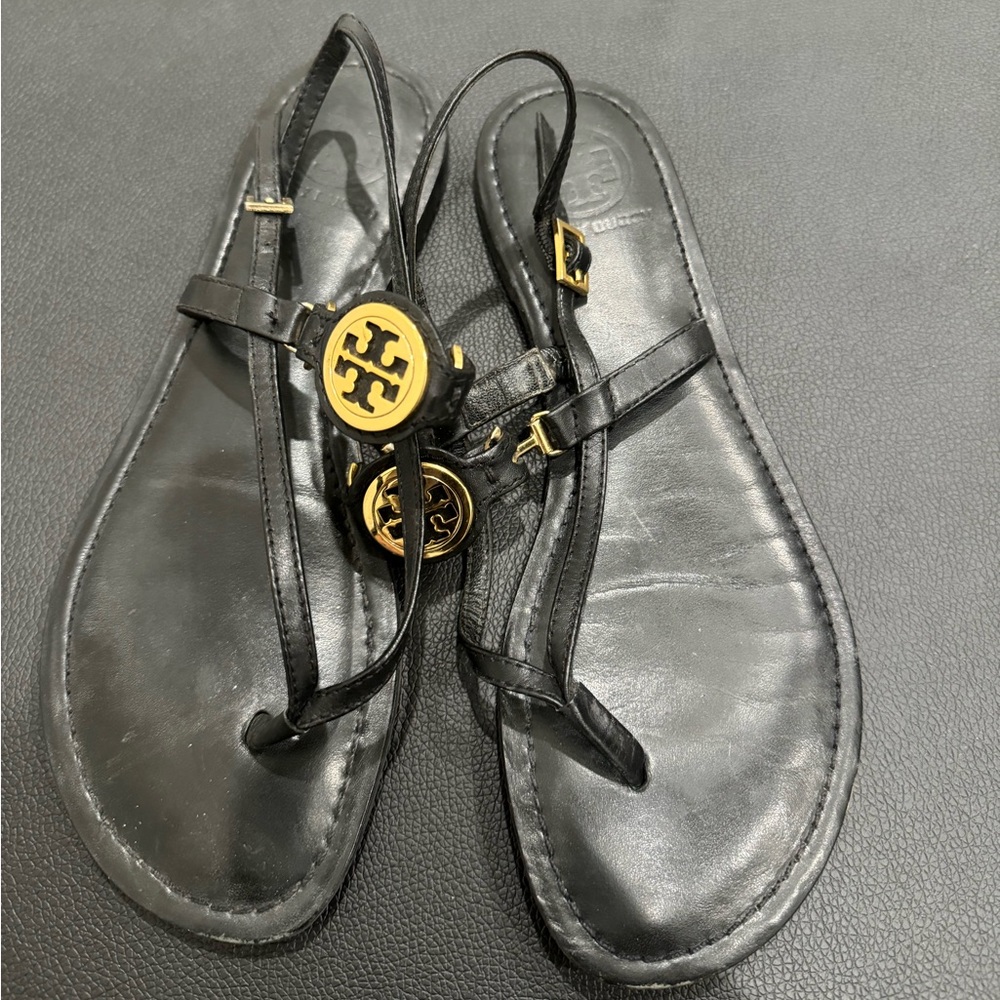 Tory Burch Black Sandals